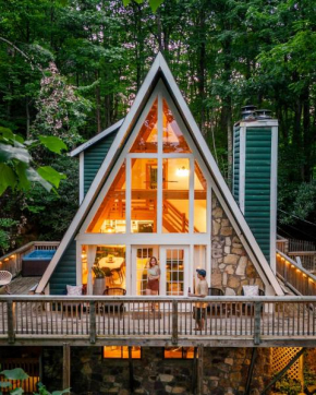 AFrame Dreams! Magazine-Featured Cozy Cabin, Stunning Interiors